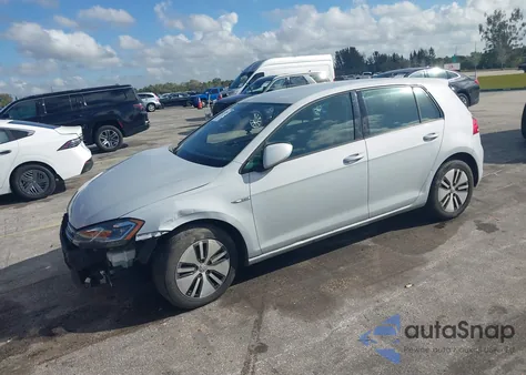 2017 Volkswagen E-Golf Sel Premium from USA, damaged, VIN WVWPR7AUXHW950213